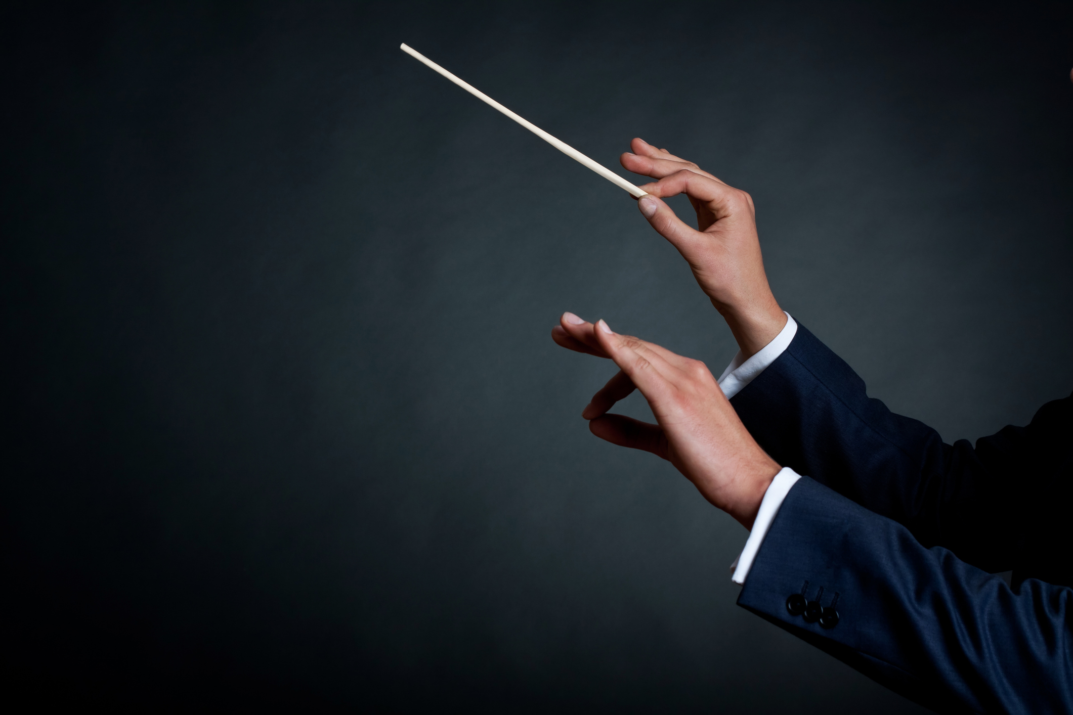 3c's of change management: conductor conducting an orchestra