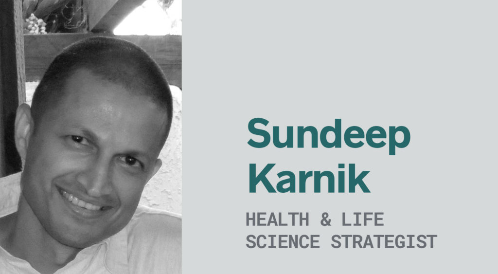 healthcare transformation - Sundeep Karnik headshot