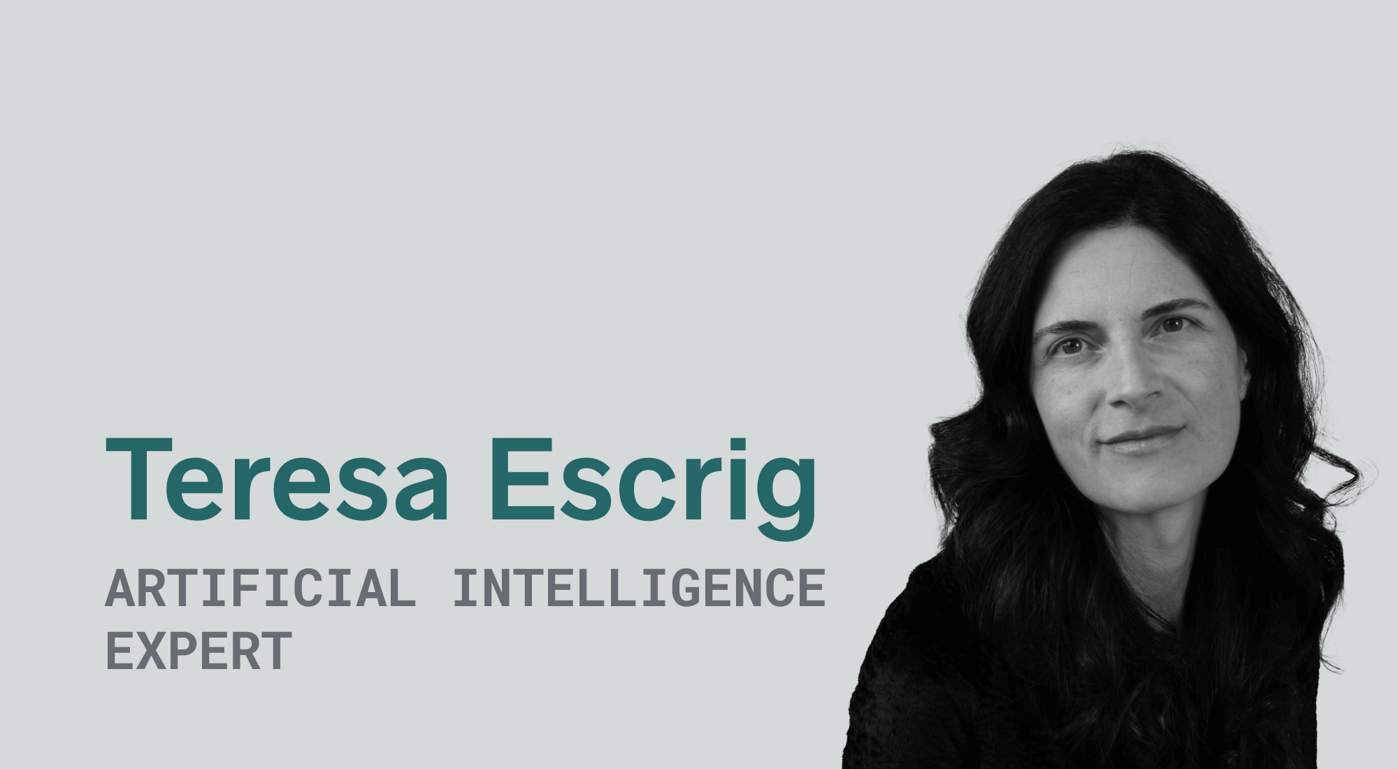 implementing AI - Teresa Escrig
