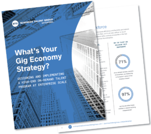 Thumbnail Image of "What's Your Gig Economy Strategy?" ebook cover